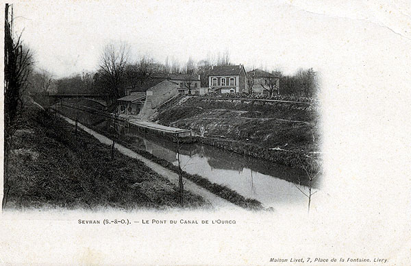 SEVRAN (S.-&-O.). - LE PONT DU CANAL DE L'OURCQ